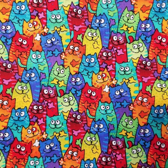 Happy Packed Cats Scrub Cap - Picture 4 of 4